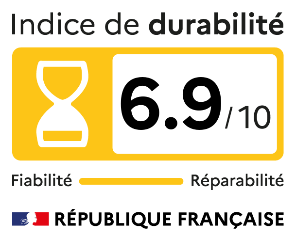 Indice durabilité de 6.9