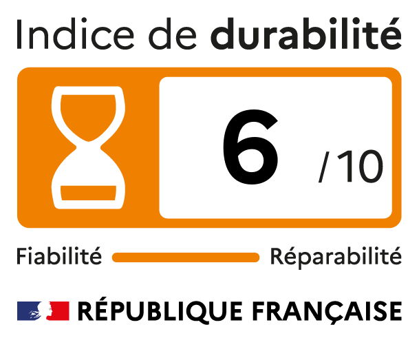 Indice durabilité de 6 Indice durabilité de 6