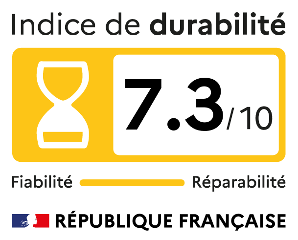 Indice durabilité de 7.3