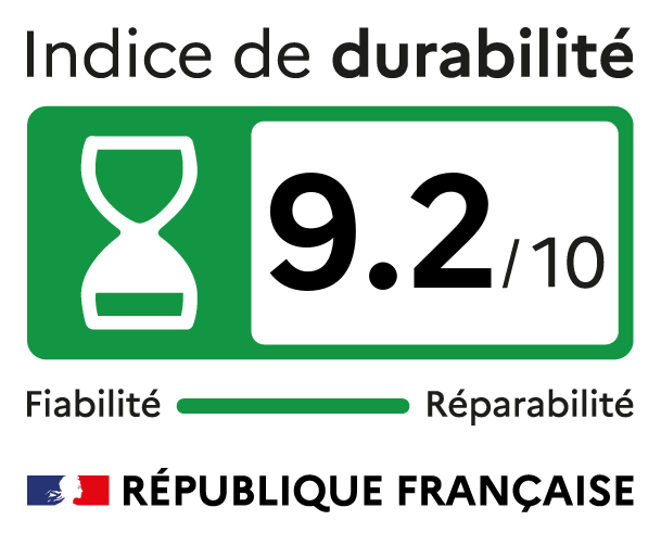 Indice durabilité de 9.2