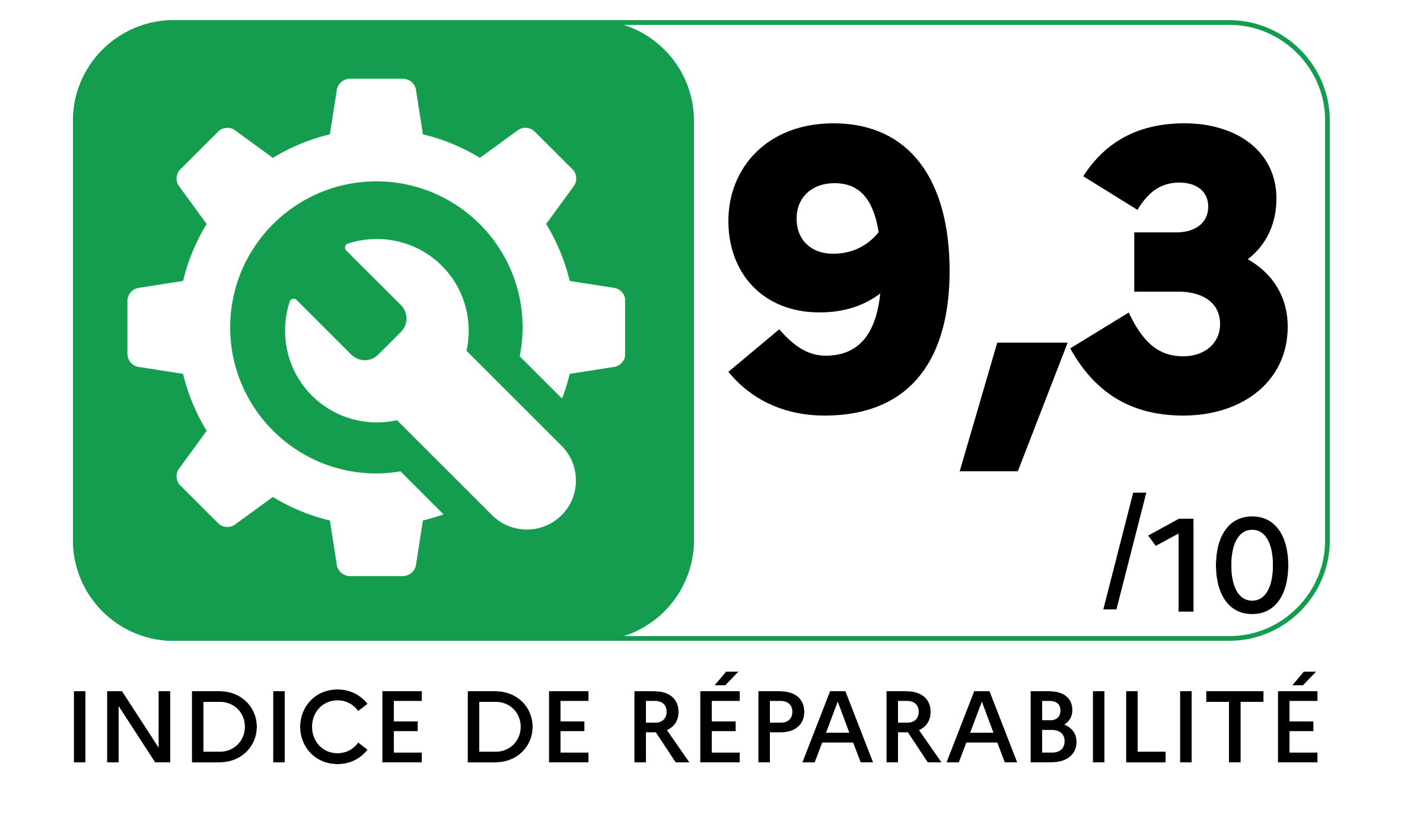 Indice réparabilité de 9.3